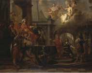 Knupfer Nicolaus Zorovavel and Darius  - Hermitage